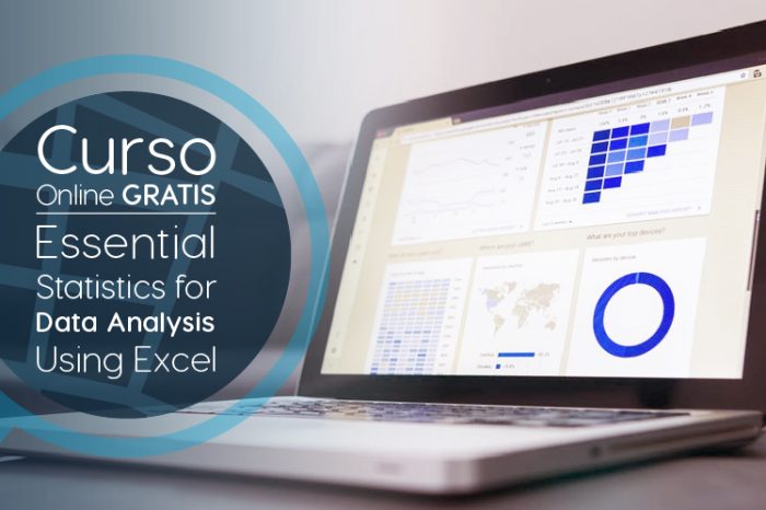 Curso Gratis Online "Essential Statistics for Data Analysis using Excel" Microsoft Estados Unidos